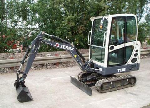 Parts Manual - 2009 TEREX TC16 Crawler Excavator Download