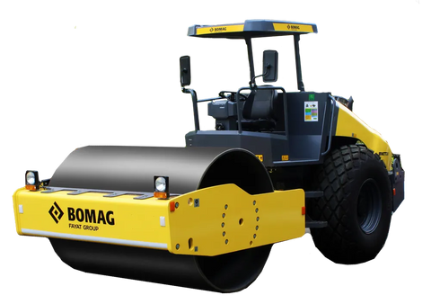 Download Bomag BW 217 PD Single Drum Vibratory Roller Parts Manual 101500100151- 101500100155