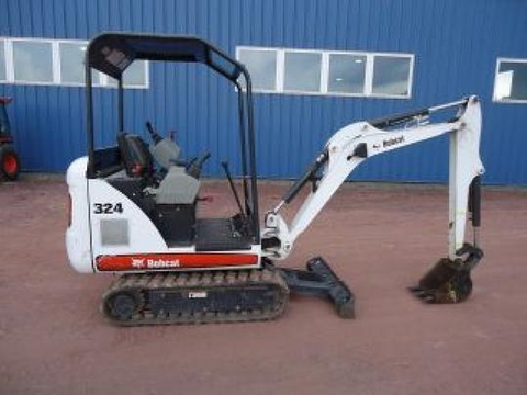 Parts Manual - Bobcat 324 Compact Excavator AKY511001 & Above