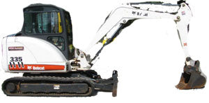 Parts Manual -  Bobcat 335 Excavator A9KA11001 & Above AAD111001 & Above Download