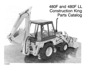 Parts Manual - Case 480F 480F LL Construction King Tractor Backhoe Loader Download