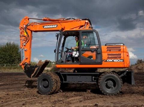 Parts Manual - DOOSAN DX140W DX160W Excavator Download