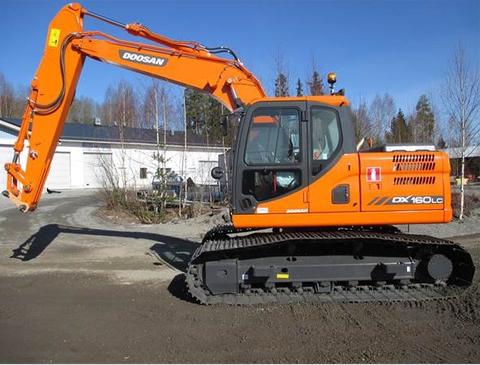 Parts Manual - DOOSAN DX160LC Excavator Download