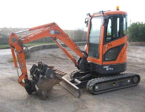 Parts Manual - DOOSAN DX27Z Mini Excavator Download