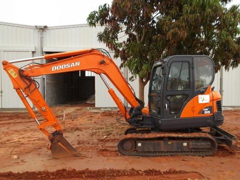 Parts Manual - DOOSAN DX55 Mini Excavator Download