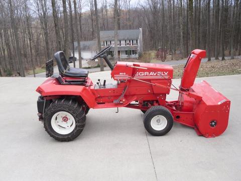 Parts Manual - Gravely Pro 4-wheel G Series Tractor