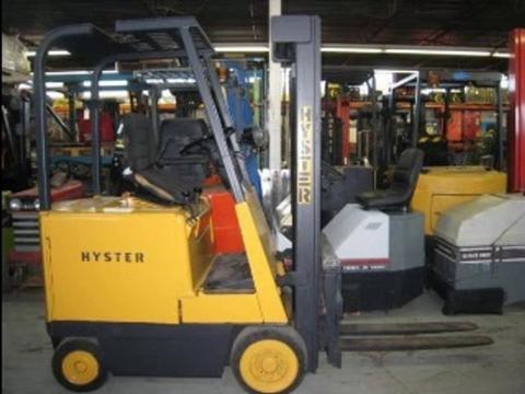 Parts Manual - Hyster E20B, E25B, E30BS Electric Forklift Truck B114 Series