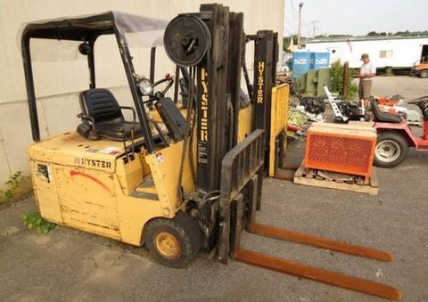 Hyster J25B, J30B, J30BS, J35B B160 Series Electric Forklift Truck Spare Parts Manual