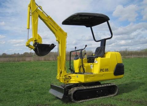 Parts Manual - KOMATSU PC05-6F Hydraulic Excavator High Reach Demolition Machine [EEPB000800].