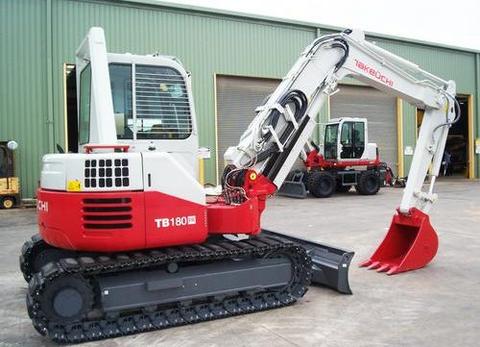 Parts Manual - Takeuchi TB180FR Mini Compact Excavator Download