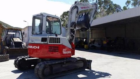 Download Takeuchi TB75FR/TB80FR Mini Compact Excavator Parts Manual Book No.BL2Z006 Serial No.17810006