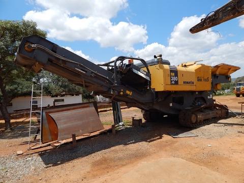 REPAIR MANUAL + OPERATION & MAINTENANCE MANUAL - KOMATSU BR380JG-1E0 MOBILE CRUSHER SERVICE 