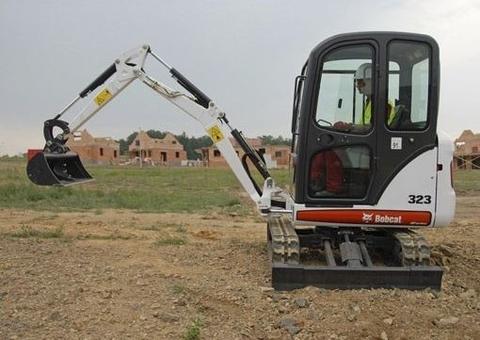 SERVICE MANUAL - BOBCAT 323 COMPACT EXCAVATOR SN A9JZ11001 & Above