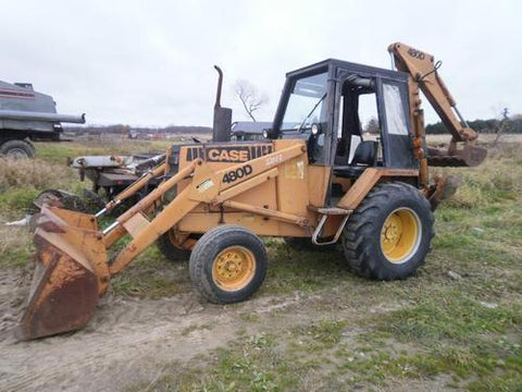 SERVICE MANUAL - CASE 480D 480LL LOADER BACKHOE 9-69260RO Download