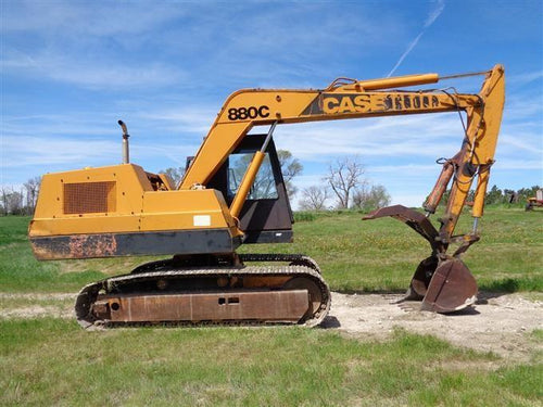 SERVICE MANUAL - CASE 880C EXCAVATOR 9-69762RO Download 