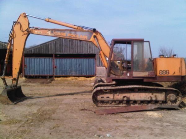 SERVICE MANUAL - CASE 888 CRAWLER EXCAVATOR 8-66552 Download