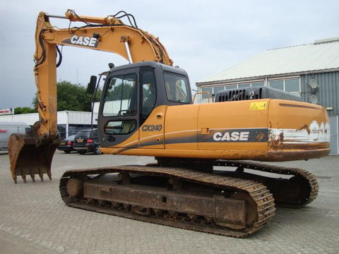 SERVICE MANUAL - CASE CX240 CRAWLER EXCAVATOR 7-29051RO Download 