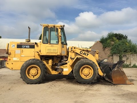 SERVICE MANUAL - CATERPILLAR 916 WHEEL LOADER 9WB DOWNLOAD 