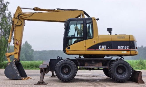 SERVICE MANUAL - CATERPILLAR M316C WHEELED EXCAVATOR BDX Download