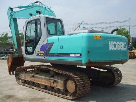 SERVICE MANUAL - KOBELCO SK200LC-6E EXCAVATOR  Download 