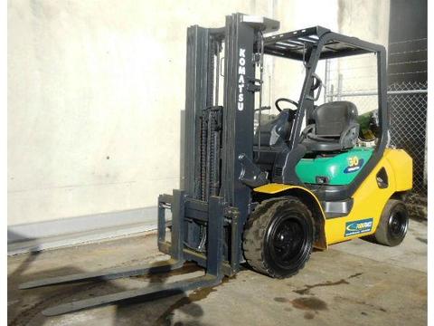 SERVICE MANUAL - KOMATSU FG30T-11E FORKLIFT TRUCK 4-WHEEL LPG 