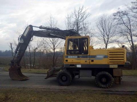 SERVICE MANUAL - VOLVO EW200 AKERMAN EXCAVATOR DOWNLOAD