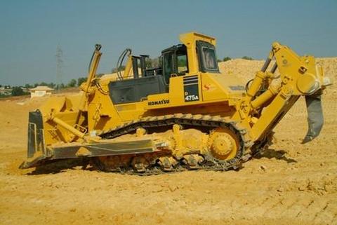 SERVICE MANUAL + FIELD ASSEMBLY MANUAL + OPERATION & MAINTENANCE MANUAL - KOMATSU D475A-3 BULLDOZER  