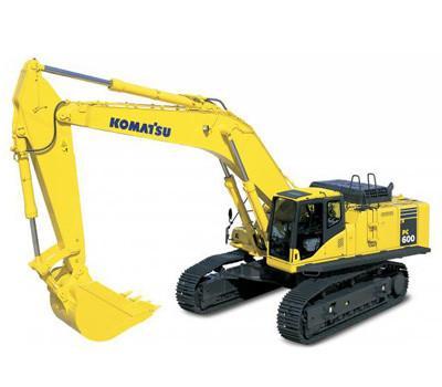 SERVICE MANUAL + FIELD ASSEMBLY MANUAL + OPERATION & MAINTENANCE MANUAL - KOMATSU PC600-6 PC600LC-6 HYDRAULIC EXCAVATOR  