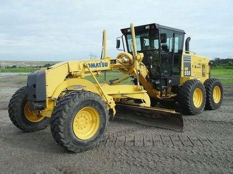 SERVICE MANUAL + OPERATION & MAINTENANCE MANUAL - KOMATSU GD555-3C GD655-3C GD675-3C MOTOR GRADER  