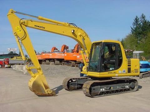 SERVICE MANUAL + OPERATION & MAINTENANCE MANUAL - KOMATSU PC100-6 PC120-6 PC120LC-6 PC130-6 HYDRAULIC EXCAVATOR  