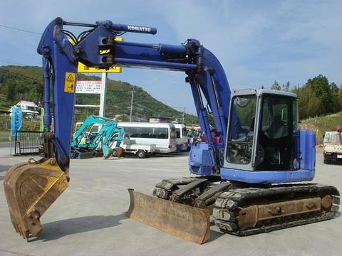 SERVICE MANUAL + OPERATION & MAINTENANCE MANUAL - KOMATSU PC128UU-2 HYDRAULIC EXCAVATOR  