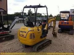 SERVICE MANUAL + OPERATION & MAINTENANCE MANUAL - KOMATSU PC12R-8 PC15R-8 HYDRAULIC EXCAVATOR  