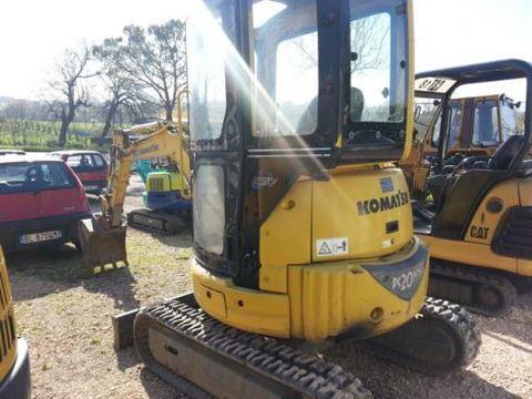 SERVICE MANUAL + OPERATION & MAINTENANCE MANUAL - KOMATSU PC20MRX-1 HYDRAULIC EXCAVATOR  