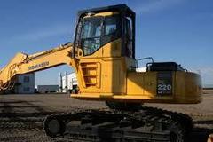 SERVICE MANUAL + OPERATION & MAINTENANCE MANUAL - KOMATSU PC220LL-8 HYDRAULIC EXCAVATOR  