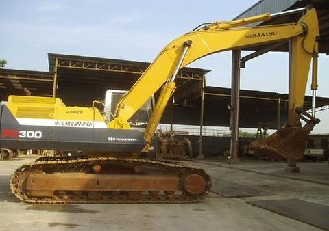 SERVICE MANUAL + OPERATION & MAINTENANCE MANUAL - KOMATSU PC300LC-5 WITH KDC 614TA ENGINE & PC400LC-5 WITH CUMMINS LTA-10C ENGINE EXCAVATORS  