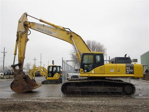 SERVICE MANUAL + OPERATION & MAINTENANCE MANUAL - KOMATSU PC400-7E0 PC400LC-7E0 PC450-7E0 PC450LC-7E0 HYDRAULIC EXCAVATOR 