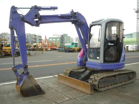 SERVICE MANUAL + OPERATION & MAINTENANCE MANUAL - KOMATSU PC50UU-2 HYDRAULIC EXCAVATOR  