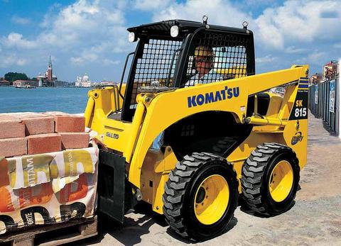 SERVICE MANUAL + OPERATION & MAINTENANCE MANUAL - KOMATSU SK1026-5N SKID STEER LOADER  