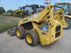 SERVICE MANUAL + OPERATION & MAINTENANCE MANUAL - KOMATSU SK820-5N SKID STEER LOADER  