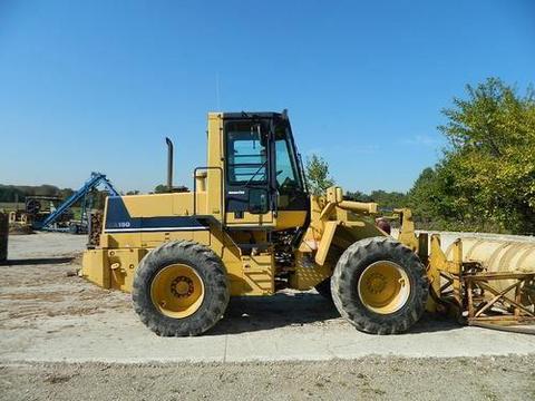 SERVICE MANUAL + OPERATION & MAINTENANCE MANUAL - KOMATSU WA180-1LC WHEEL LOADER  