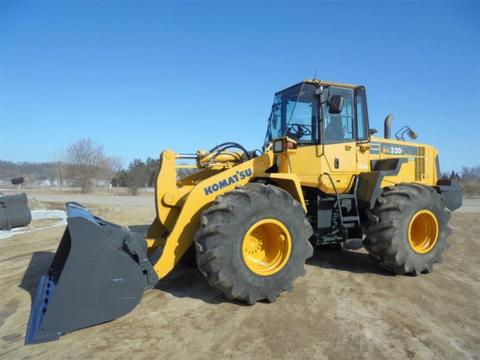 SERVICE MANUAL + OPERATION & MAINTENANCE MANUAL - KOMATSU WA320-6 WHEEL LOADER 