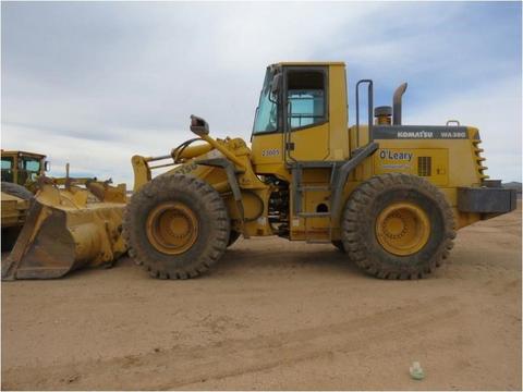 SERVICE MANUAL + OPERATION & MAINTENANCE MANUAL - KOMATSU WA380-3MC WHEEL LOADER  