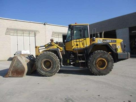 SERVICE MANUAL + OPERATION & MAINTENANCE MANUAL - KOMATSU WA380-5H WHEEL LOADER  