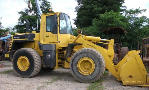 SERVICE MANUAL + OPERATION & MAINTENANCE MANUAL - KOMATSU WA380-5 WHEEL LOADER  