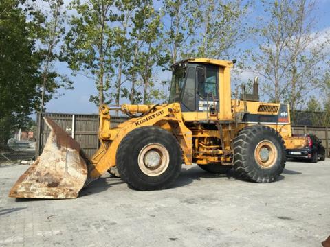 SERVICE MANUAL + OPERATION & MAINTENANCE MANUAL - KOMATSU WA450-1 WHEEL LOADER  