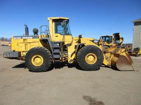 SERVICE MANUAL + OPERATION & MAINTENANCE MANUAL - KOMATSU WA500-3LK WHEEL LOADER  