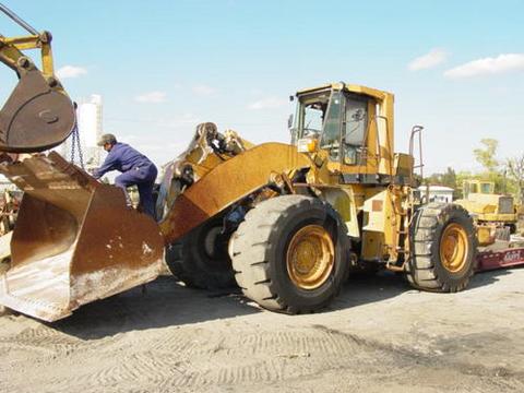 SERVICE MANUAL + OPERATION & MAINTENANCE MANUAL - KOMATSU WA600-1LC WHEEL LOADER  