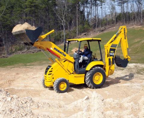 SERVICE MANUAL + OPERATION & MAINTENANCE MANUAL - KOMATSU WB142-5 BACKHOE LOADER  