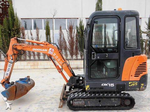 SHOP MANUAL - DOOSAN MINI EXCAVATOR DX15 DX18 DOWNLOAD