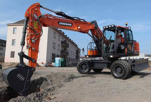 Schematic Diagram Manual - Doosan DX140W Wheel Excavator Electrical 7 monitor Download